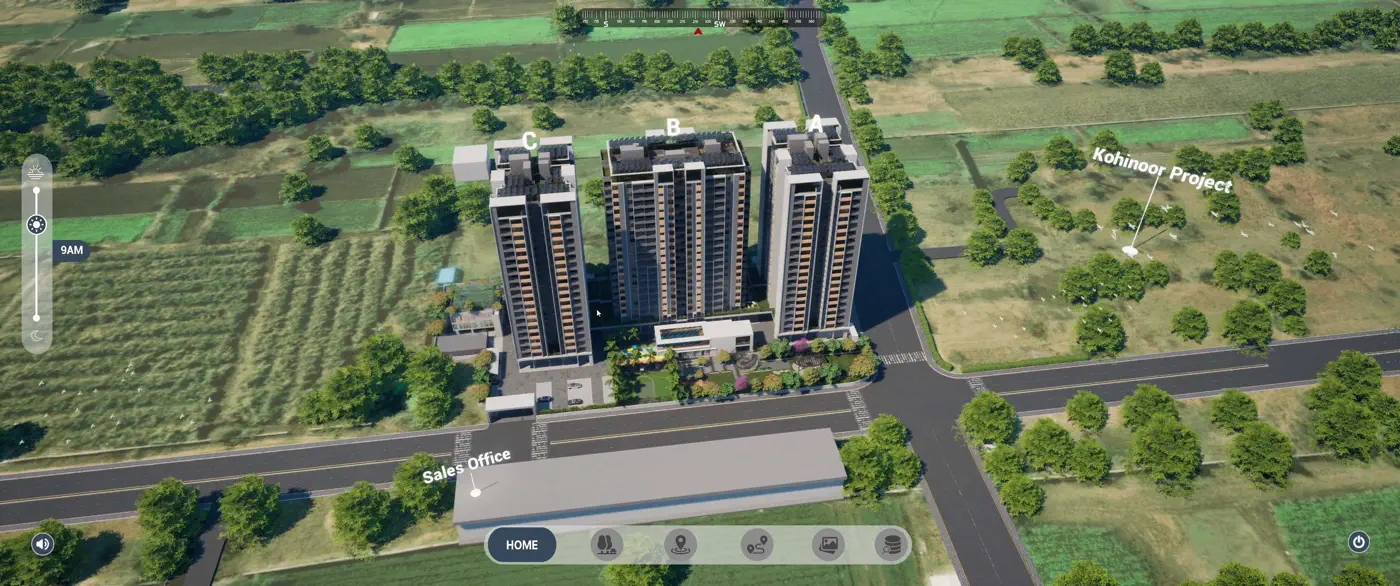 Visora masterplan view